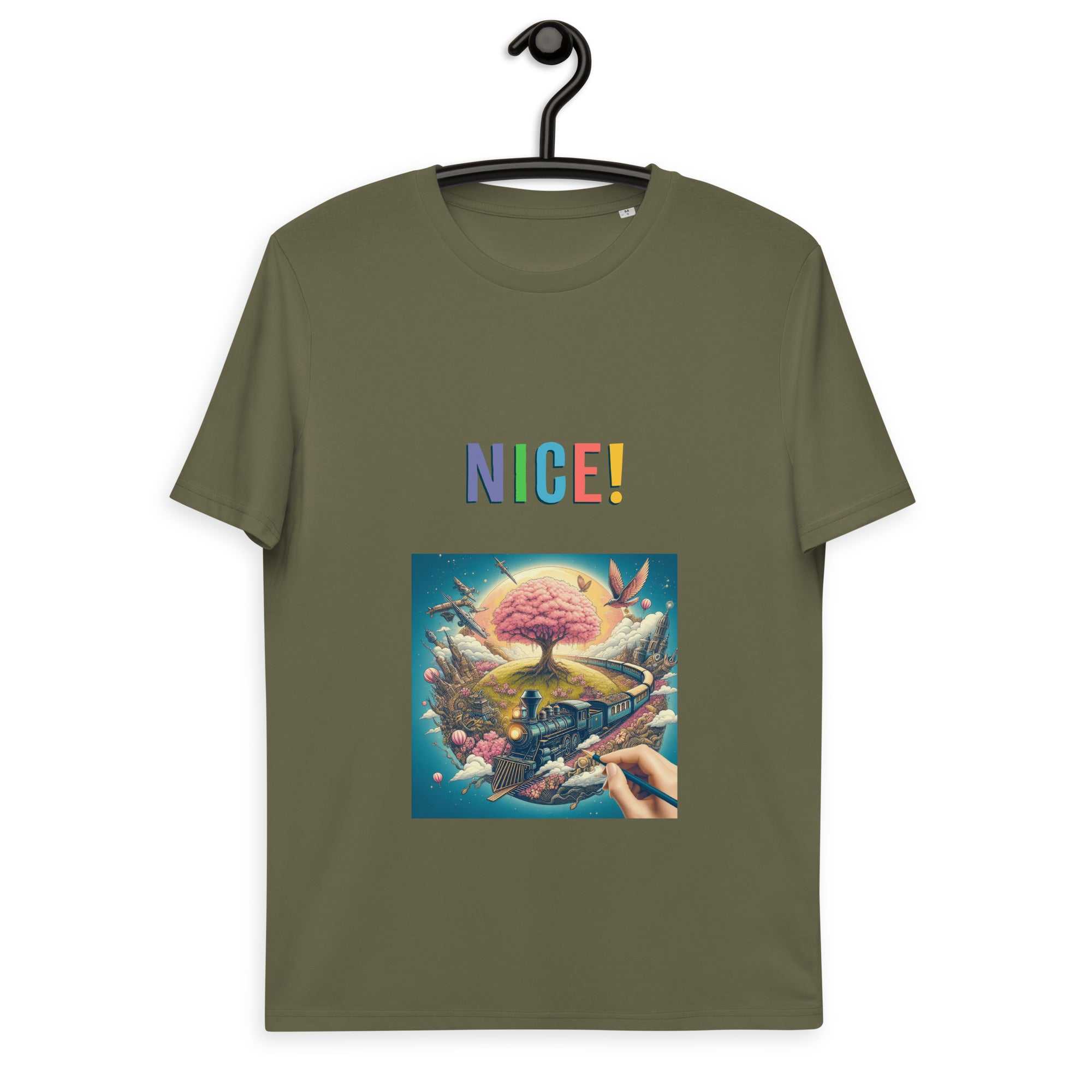 Camiseta de algodón orgánico unisex