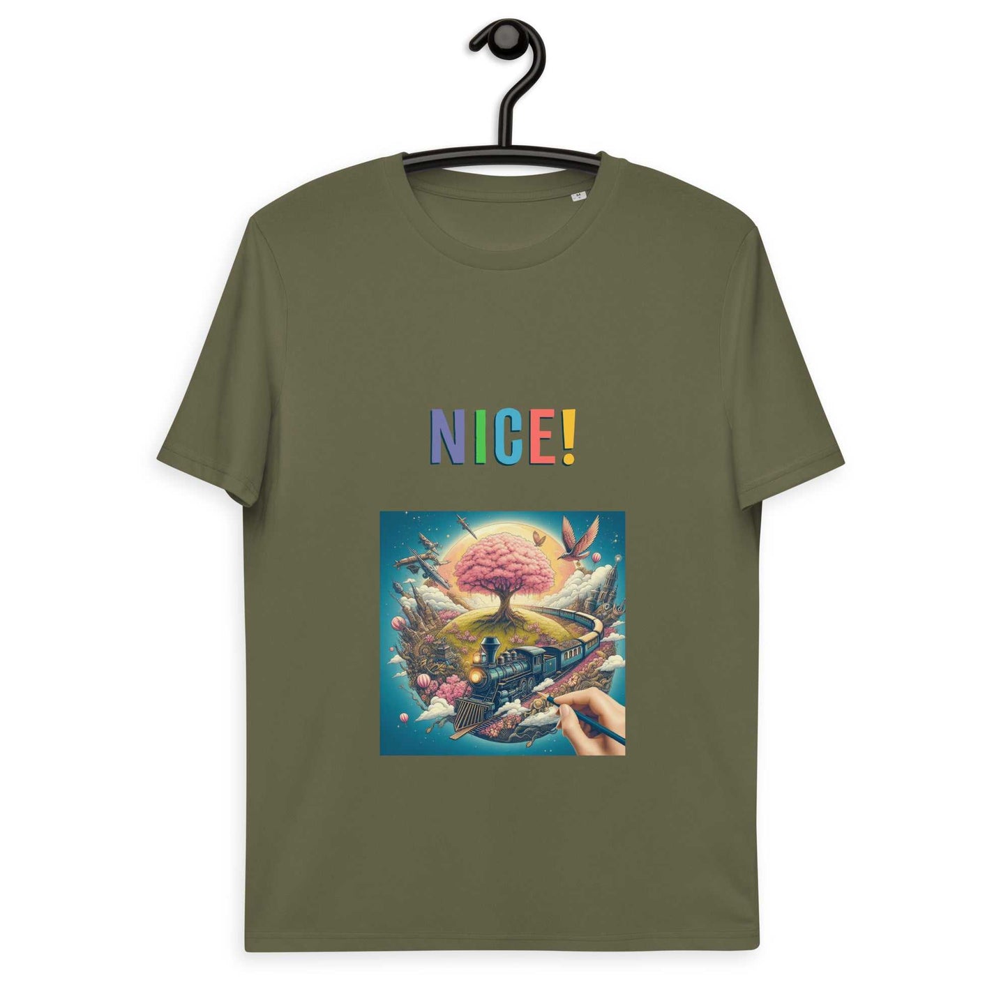 Camiseta de algodón orgánico unisex